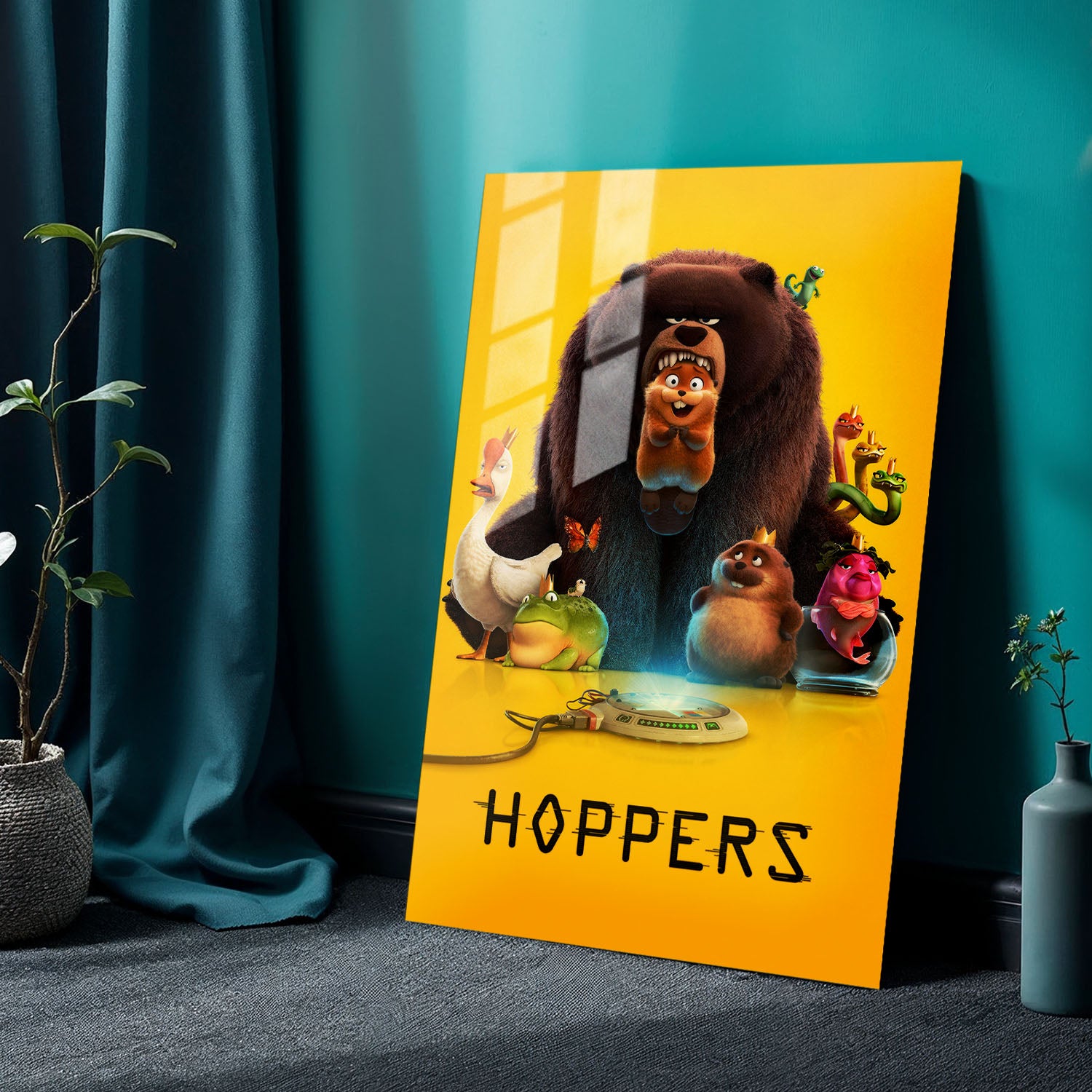 Flex Designs Metal Poster Hoppers 24 x 36" Home Goods - Movie 2026 Movie Metal Poster