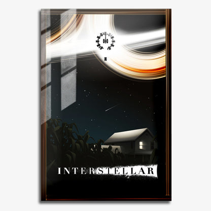 Flex Designs Metal Poster Interstellar Cartoon 11 x 17" Home Goods - Movie 2014 Movie Metal Poster