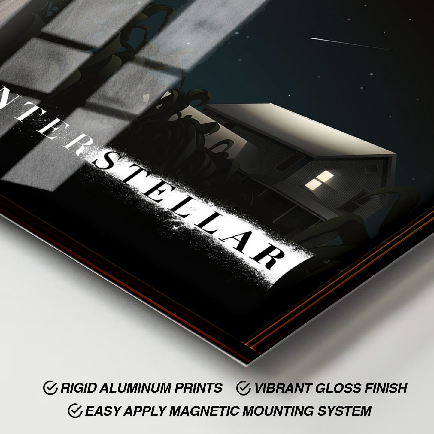 Flex Designs Metal Poster Interstellar Cartoon 11 x 17" Home Goods - Movie 2014 Movie Metal Poster