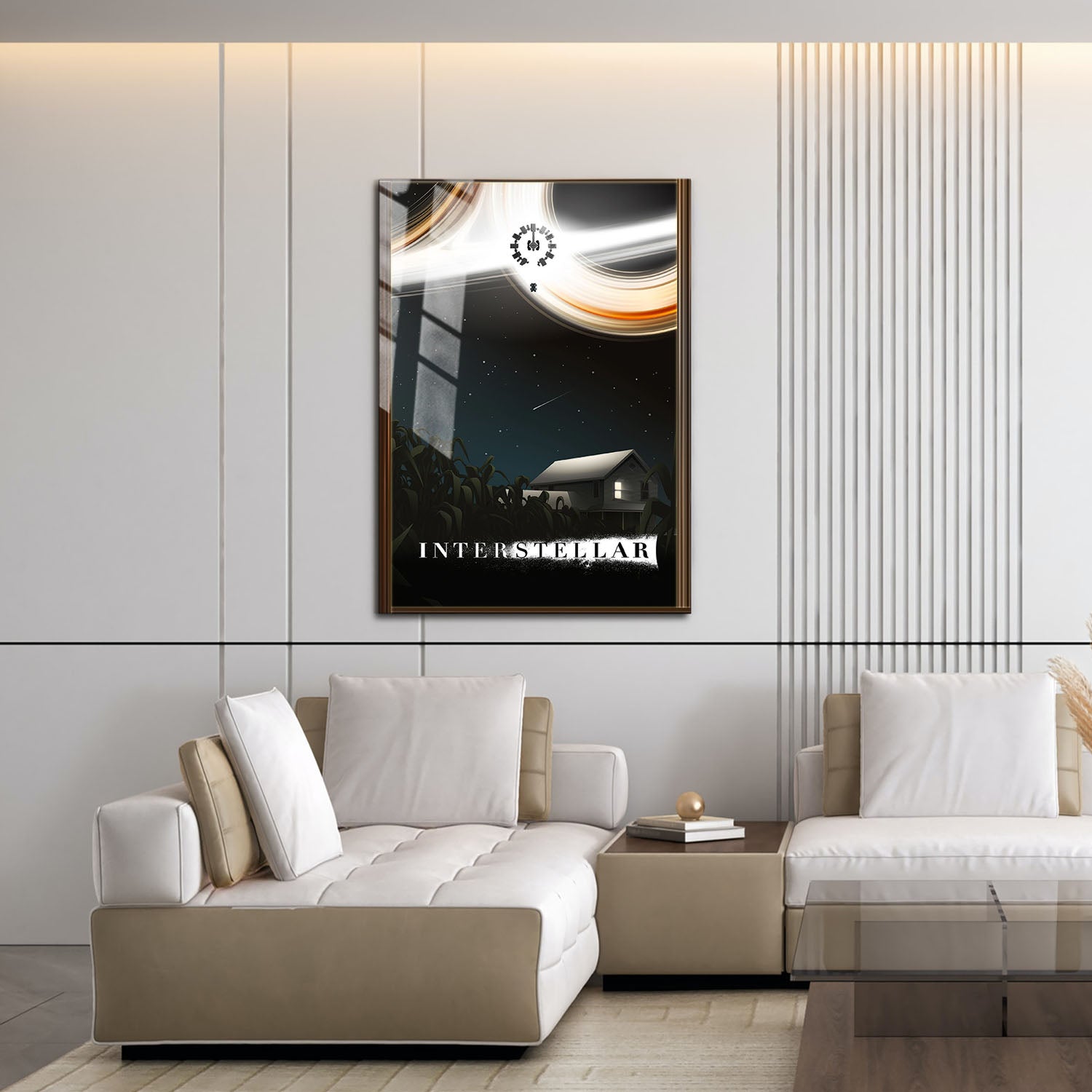 Flex Designs Metal Poster Interstellar Cartoon 16 x 24" Home Goods - Movie 2014 Movie Metal Poster