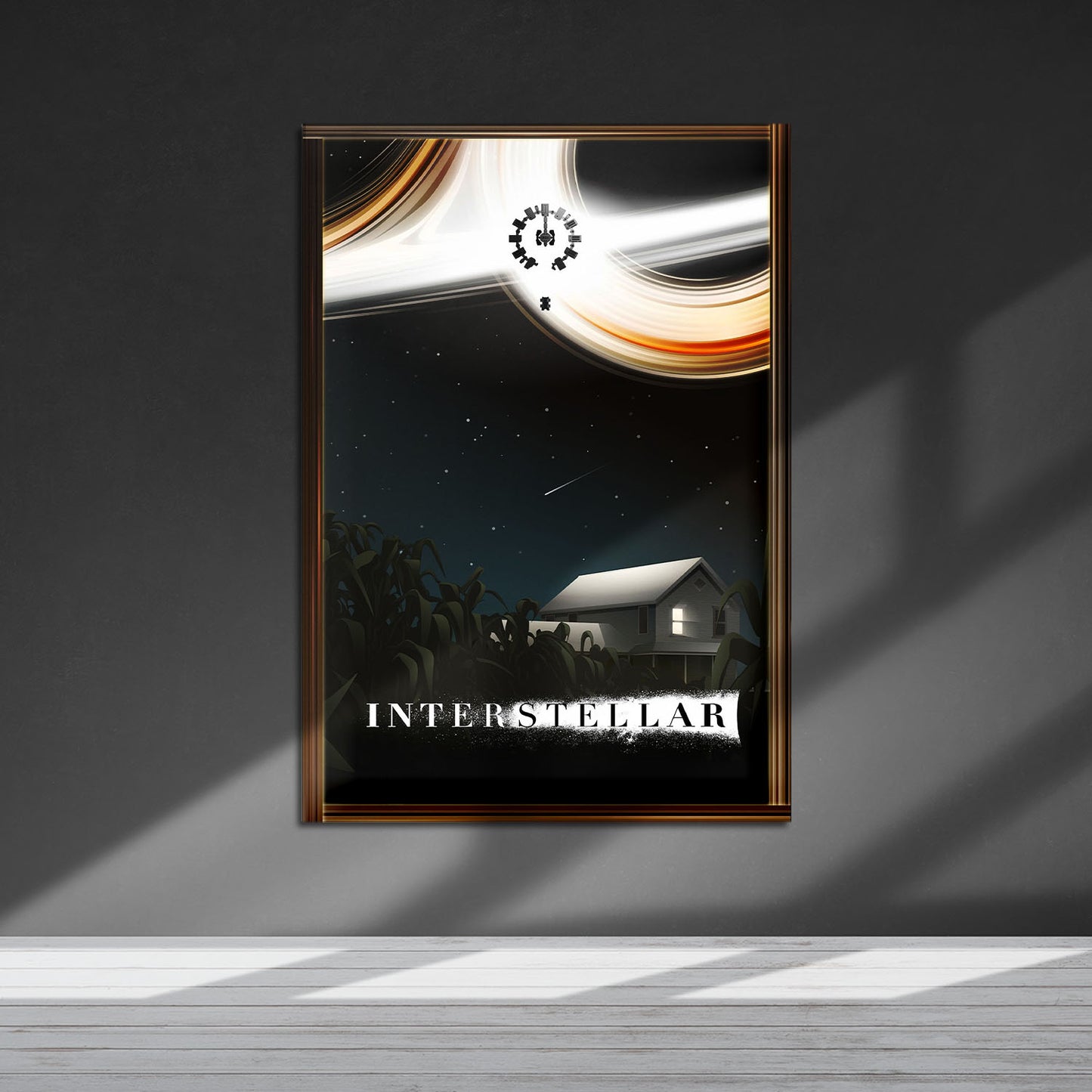 Flex Designs Metal Poster Interstellar Cartoon 5 x 7" Home Goods - Movie 2014 Movie Metal Poster