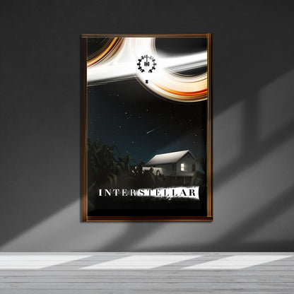 Flex Designs Metal Poster Interstellar Cartoon 5 x 7" Home Goods - Movie 2014 Movie Metal Poster