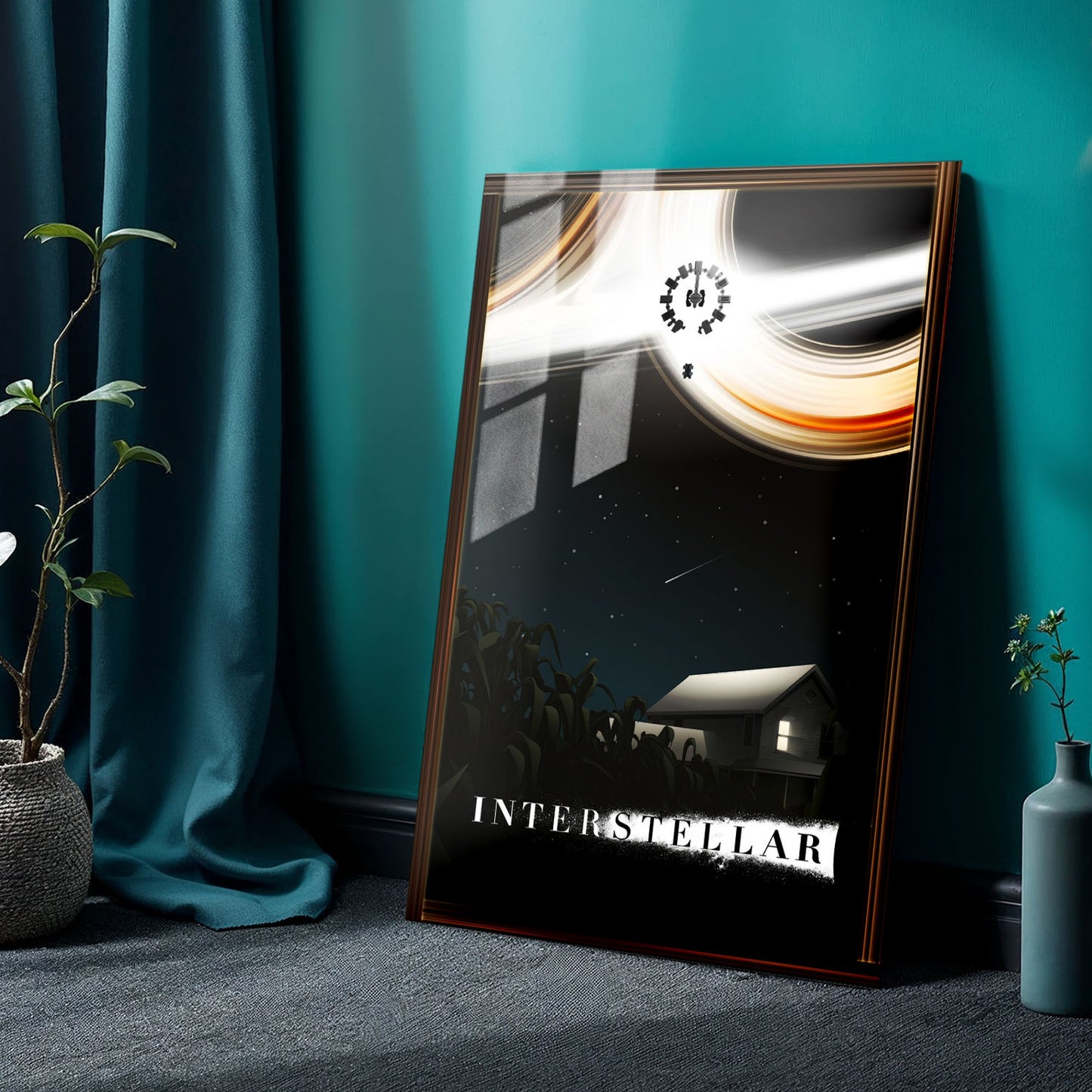 Flex Designs Metal Poster Interstellar Cartoon 24 x 36" Home Goods - Movie 2014 Movie Metal Poster