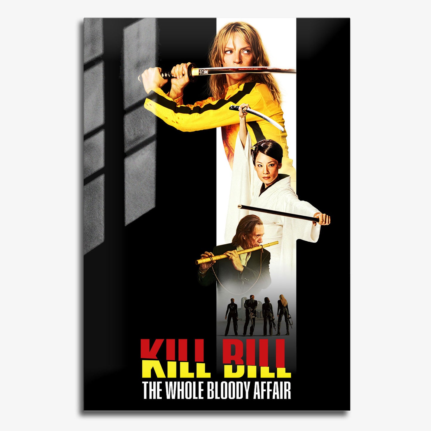 Flex Designs Metal Poster Kill Bill The Whole Bloody Affair Cinematic 11 x 17" Home Goods - Movie 2011 Movie Metal Poster