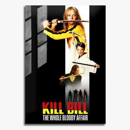 Flex Designs Metal Poster Kill Bill The Whole Bloody Affair Cinematic 11 x 17" Home Goods - Movie 2011 Movie Metal Poster