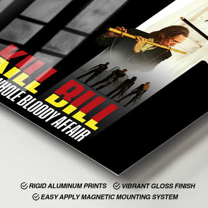 Flex Designs Metal Poster Kill Bill The Whole Bloody Affair Cinematic 11 x 17" Home Goods - Movie 2011 Movie Metal Poster
