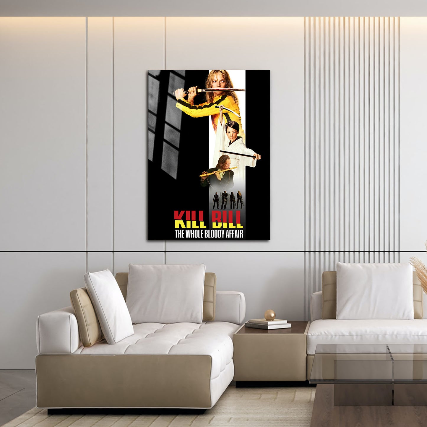 Flex Designs Metal Poster Kill Bill The Whole Bloody Affair Cinematic 16 x 24" Home Goods - Movie 2011 Movie Metal Poster
