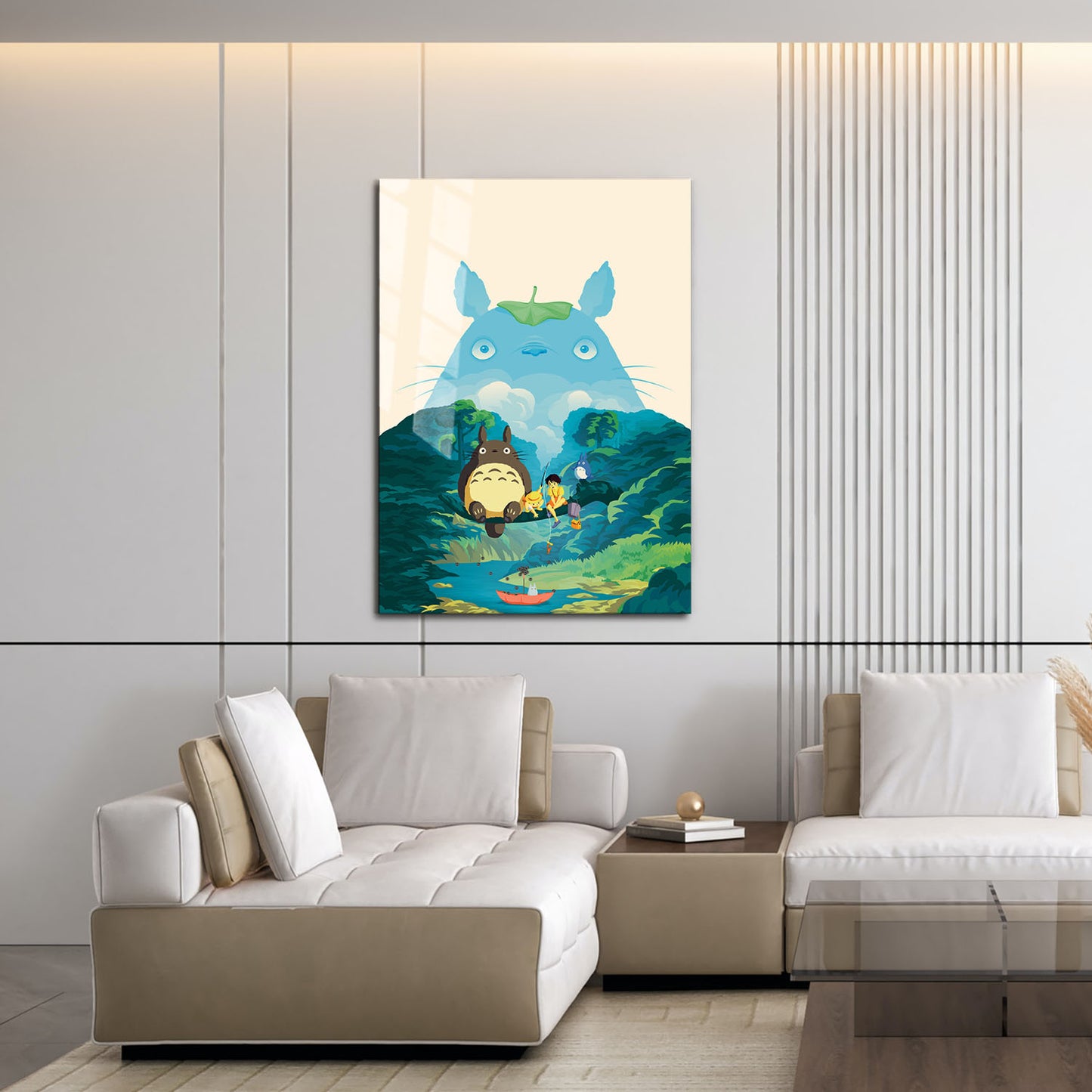 Flex Designs Metal Poster My Neighbor Totoro Sketch 16 x 24" Home Goods - Movie 1988 Movie Metal Poster
