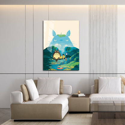 Flex Designs Metal Poster My Neighbor Totoro Sketch 16 x 24" Home Goods - Movie 1988 Movie Metal Poster