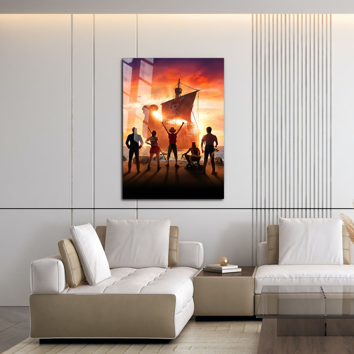 Flex Designs Metal Poster One Piece Live Action Key Art 16 x 24" Home Goods - TV Show 2023 TV Show Metal Poster