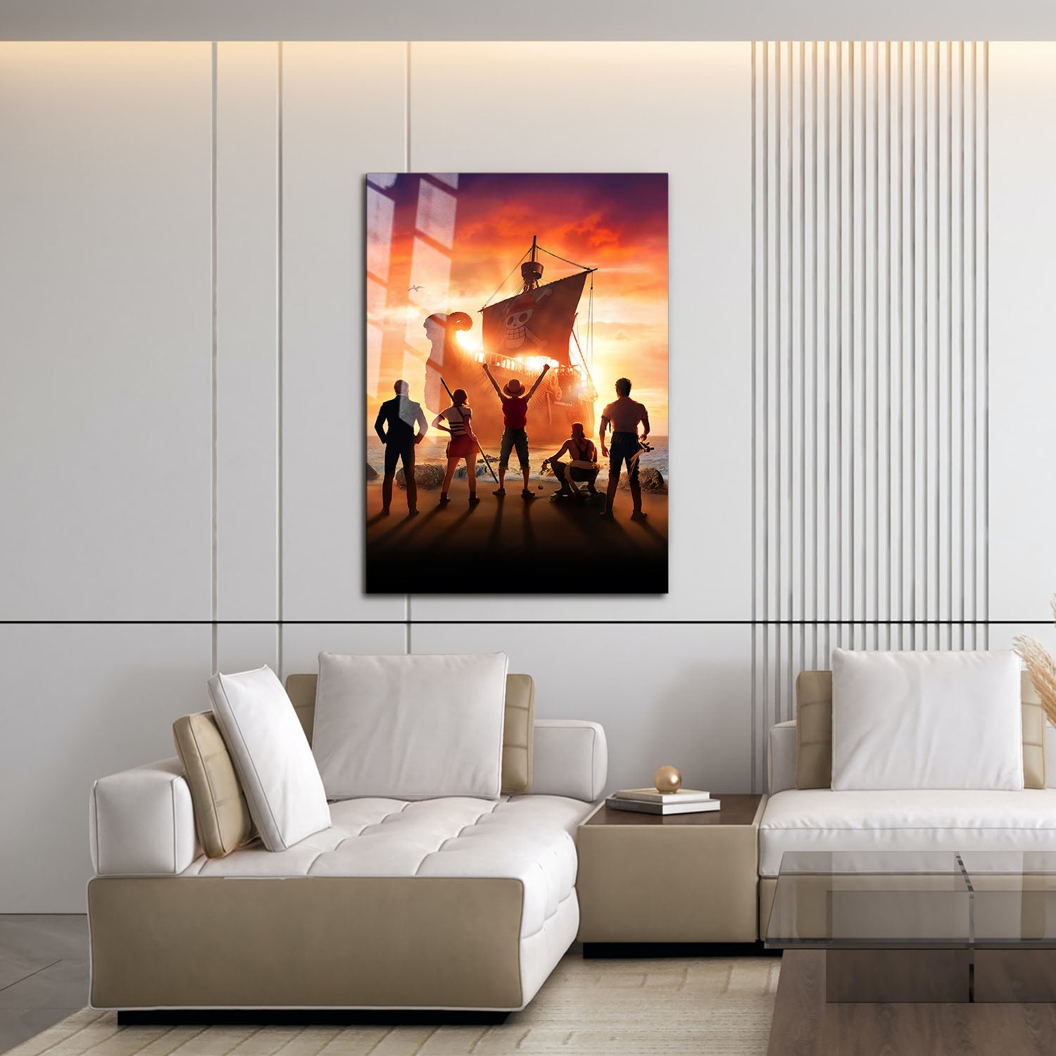 Flex Designs Metal Poster One Piece Live Action Key Art 16 x 24" Home Goods - TV Show 2023 TV Show Metal Poster