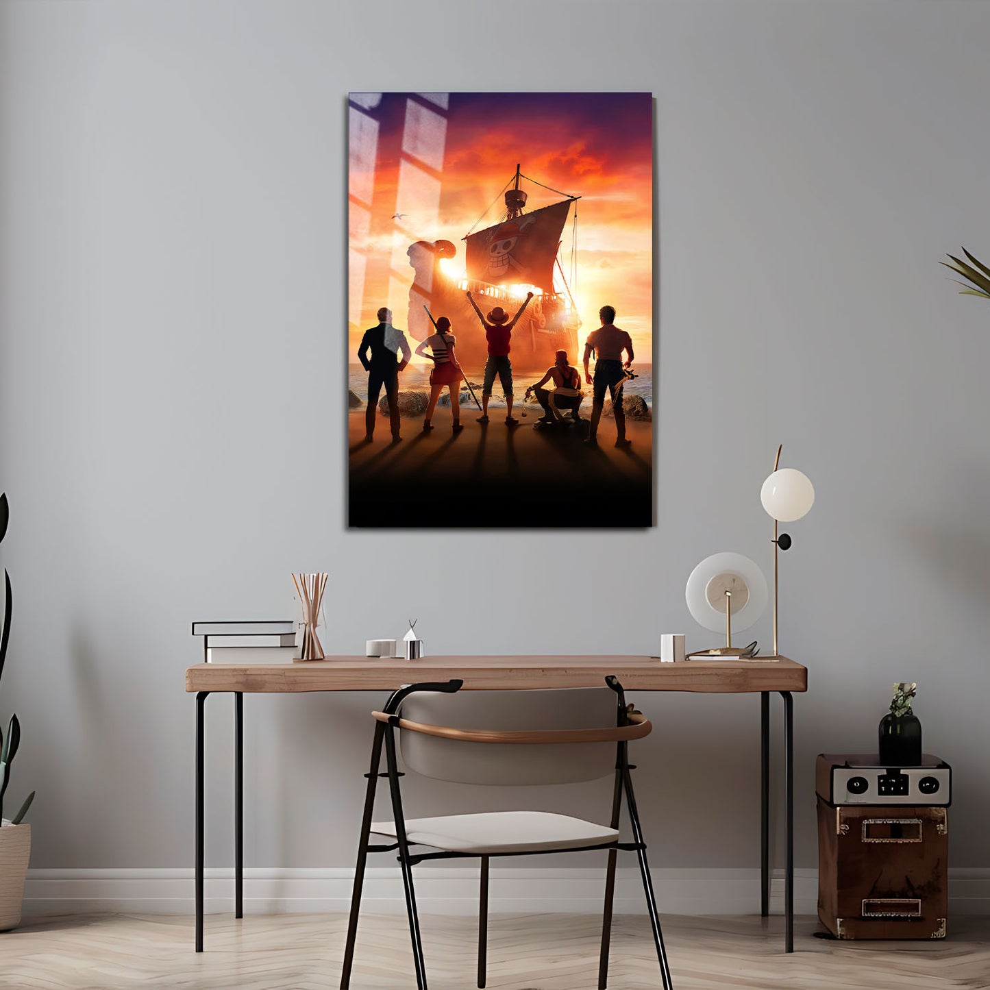 Flex Designs Metal Poster One Piece Live Action Key Art 5 x 7" Home Goods - TV Show 2023 TV Show Metal Poster