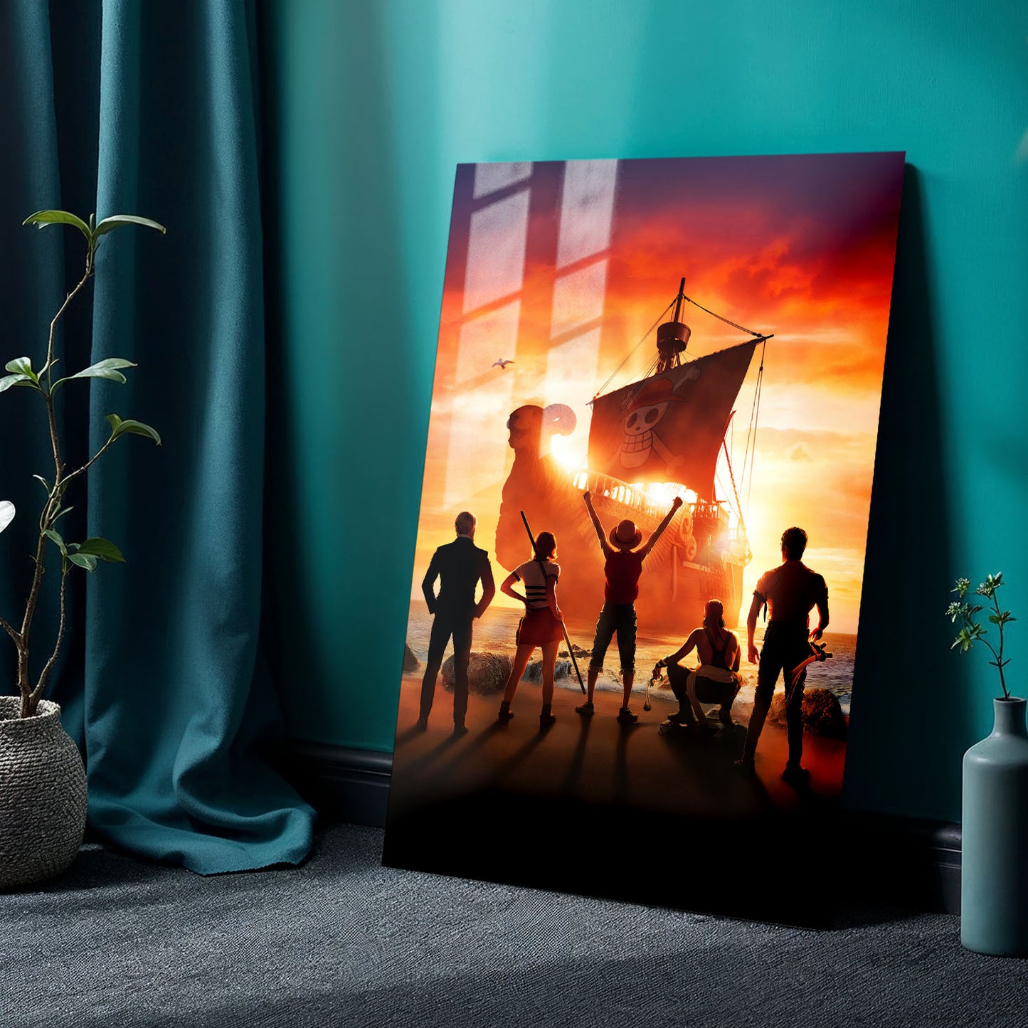 Flex Designs Metal Poster One Piece Live Action Key Art 24 x 36" Home Goods - TV Show 2023 TV Show Metal Poster