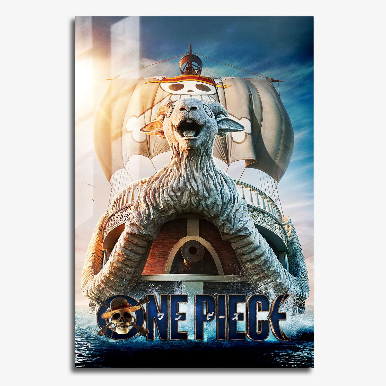 Flex Designs Metal Poster One Piece Live Action 11 x 17" Home Goods - TV Show 2023 TV Show Metal Poster