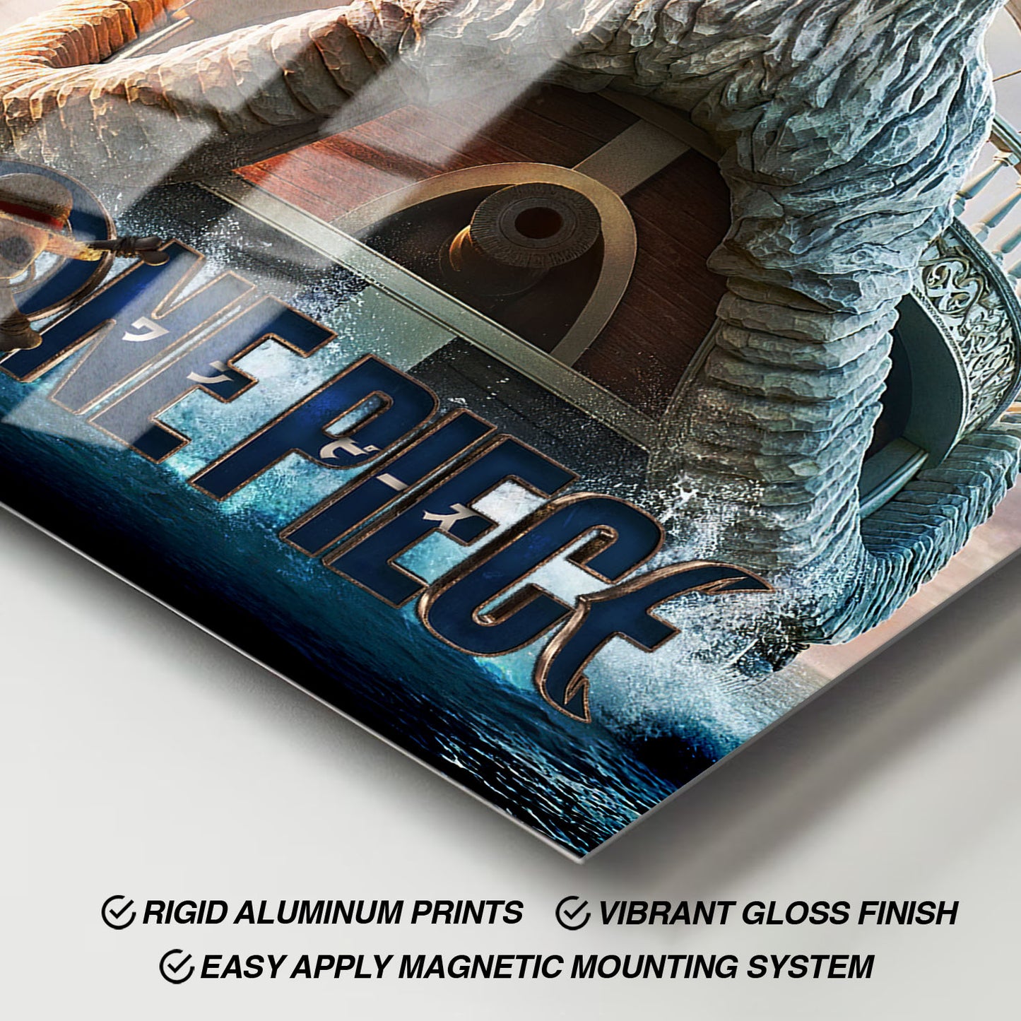 Flex Designs Metal Poster One Piece Live Action 11 x 17" Home Goods - TV Show 2023 TV Show Metal Poster