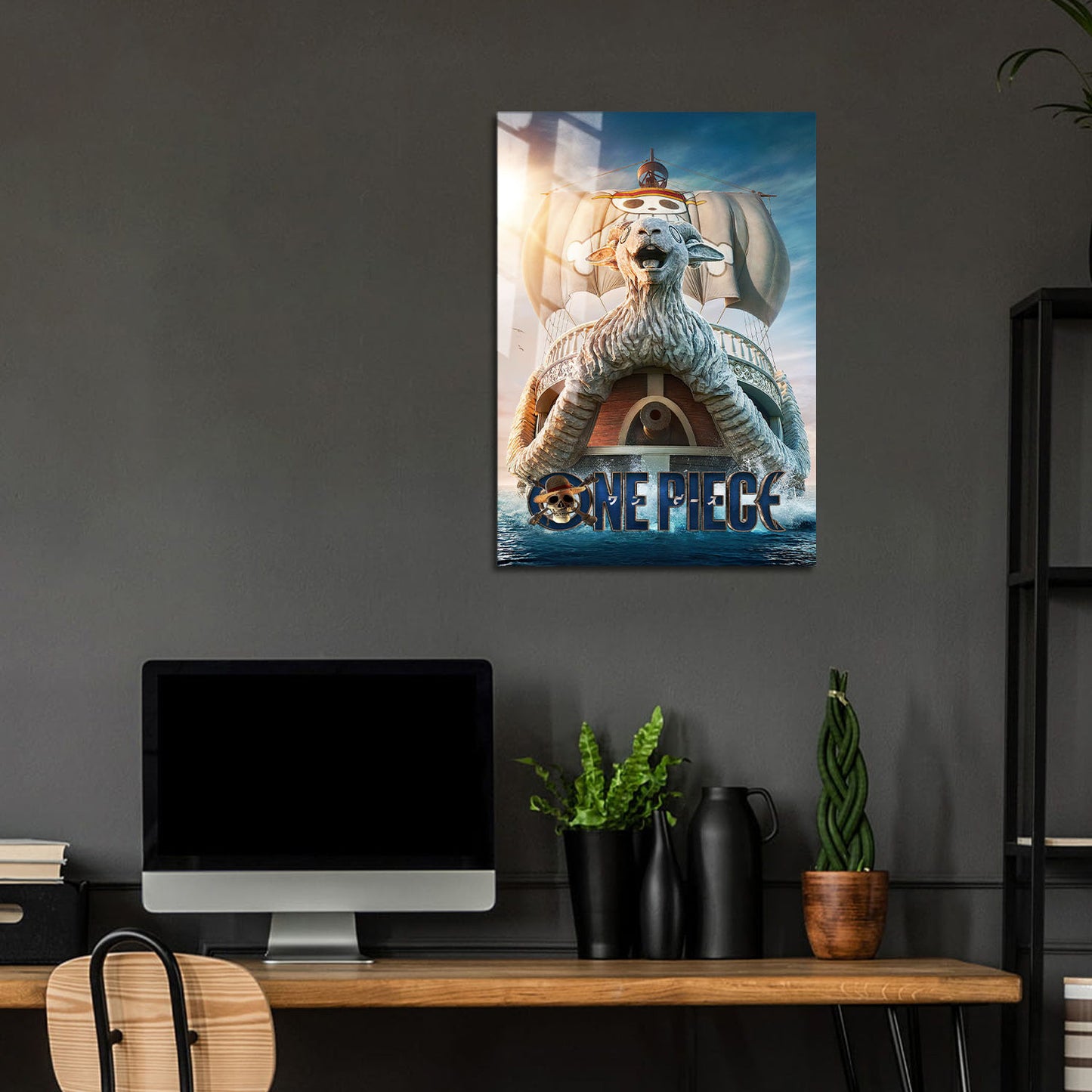 Flex Designs Metal Poster One Piece Live Action 24 x 36" Home Goods - TV Show 2023 TV Show Metal Poster