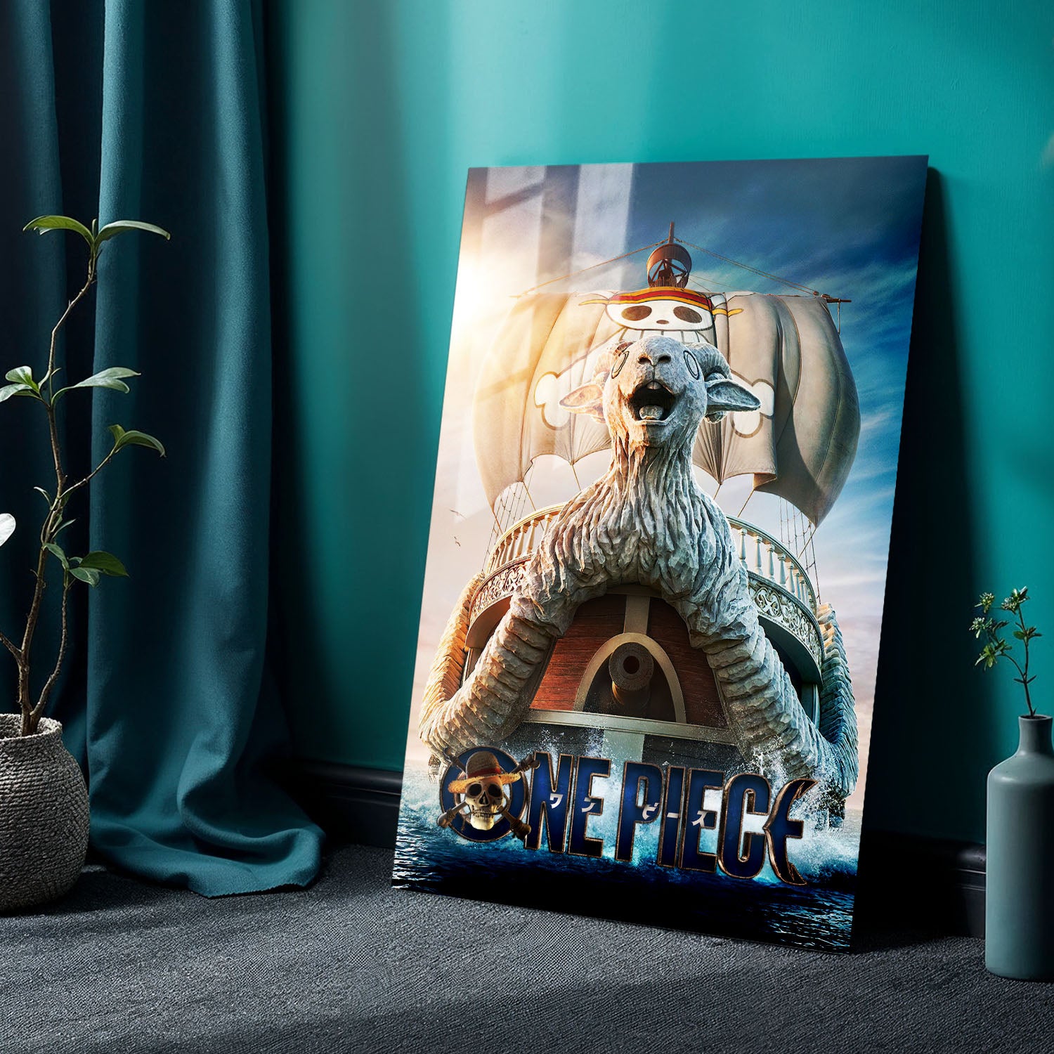 Flex Designs Metal Poster One Piece Live Action 24 x 36" Home Goods - TV Show 2023 TV Show Metal Poster