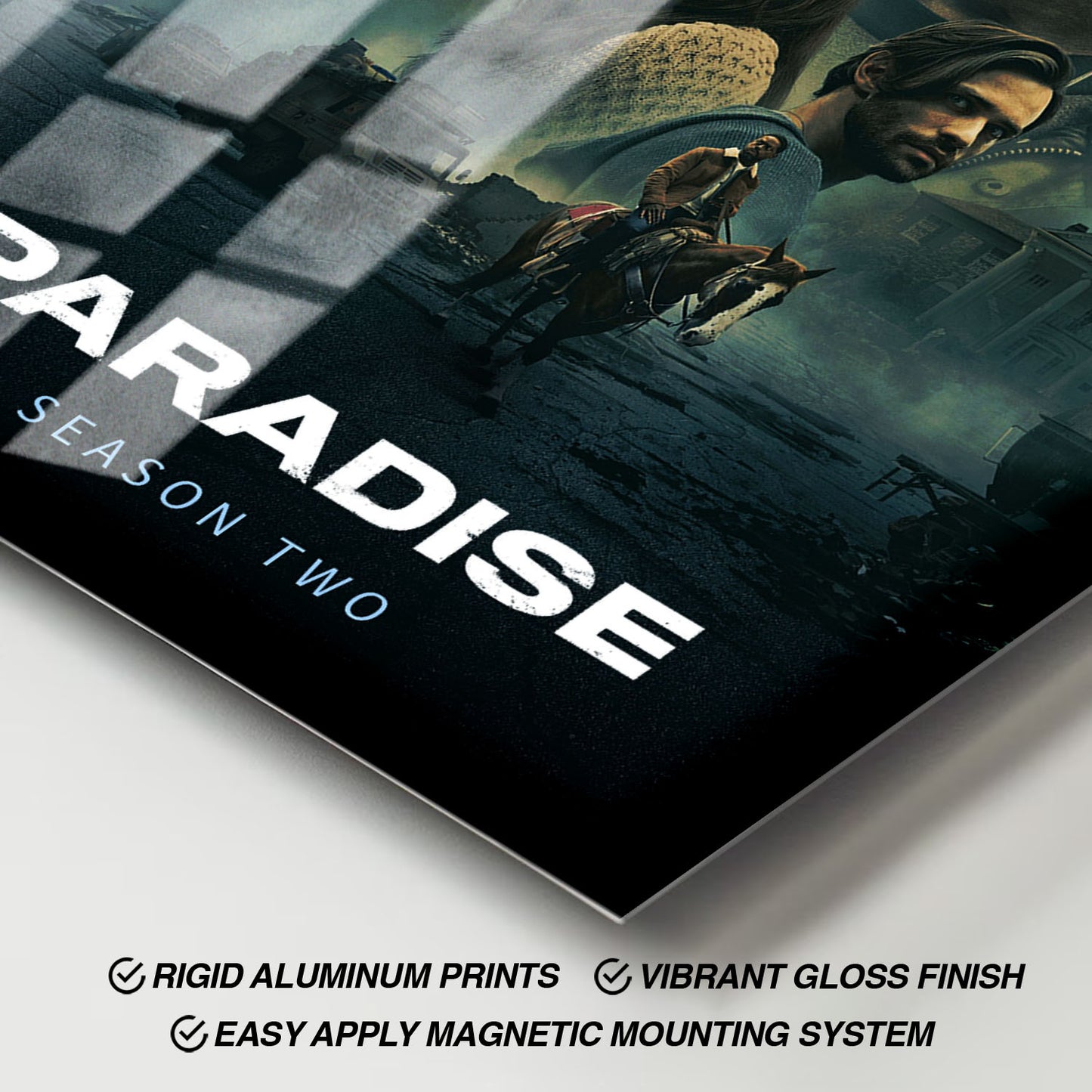 Flex Designs Metal Poster Paradise Season 2 11 x 17" Home Goods - TV Show 2025 TV Show Metal Poster