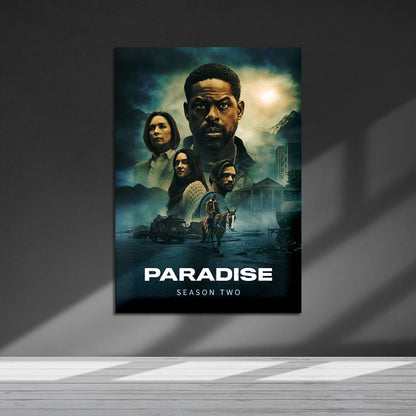 Flex Designs Metal Poster Paradise Season 2 5 x 7" Home Goods - TV Show 2025 TV Show Metal Poster