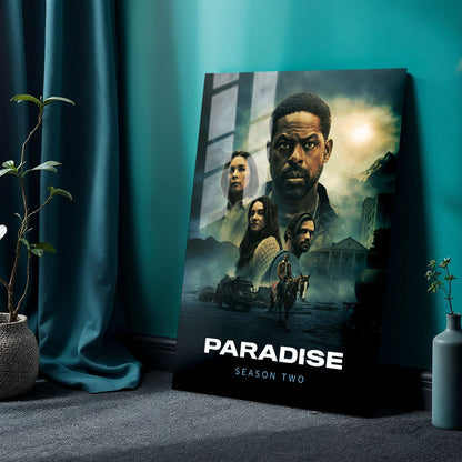 Flex Designs Metal Poster Paradise Season 2 24 x 36" Home Goods - TV Show 2025 TV Show Metal Poster