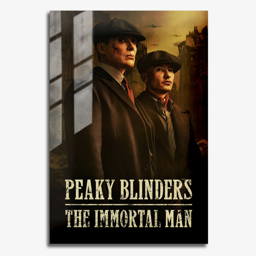 Peaky Blinders The Immortal Man Theatrical Metal Poster TV Show Metal ...