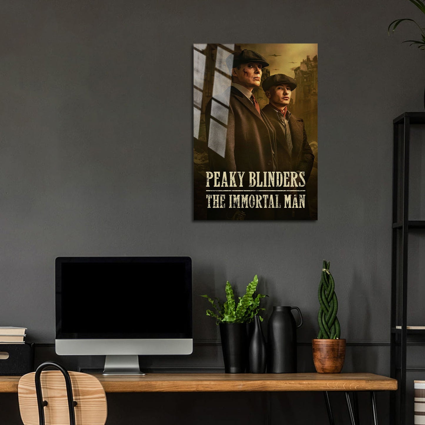 Flex Designs Metal Poster Peaky Blinders The Immortal Man Theatrical 24 x 36" Home Goods - TV Show 2026 TV Show Metal Poster