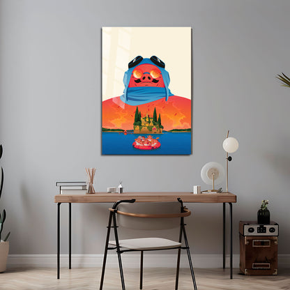 Flex Designs Metal Poster Porco Rosso Sketch 5 x 7" Home Goods - Movie 1992 Movie Metal Poster