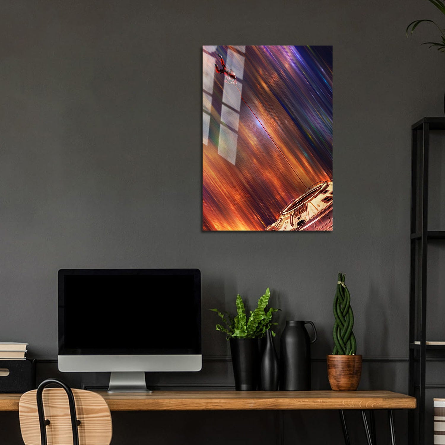 Flex Designs Metal Poster Project Hail Mary Key Art 24 x 36" Home Goods - Movie 2026 Movie Metal Poster