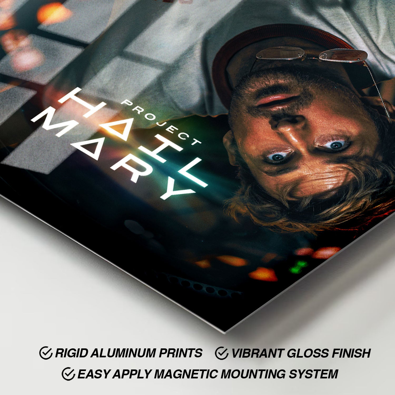 Flex Designs Metal Poster Project Hail Mary 11 x 17" Home Goods - Movie 2026 Movie Metal Poster