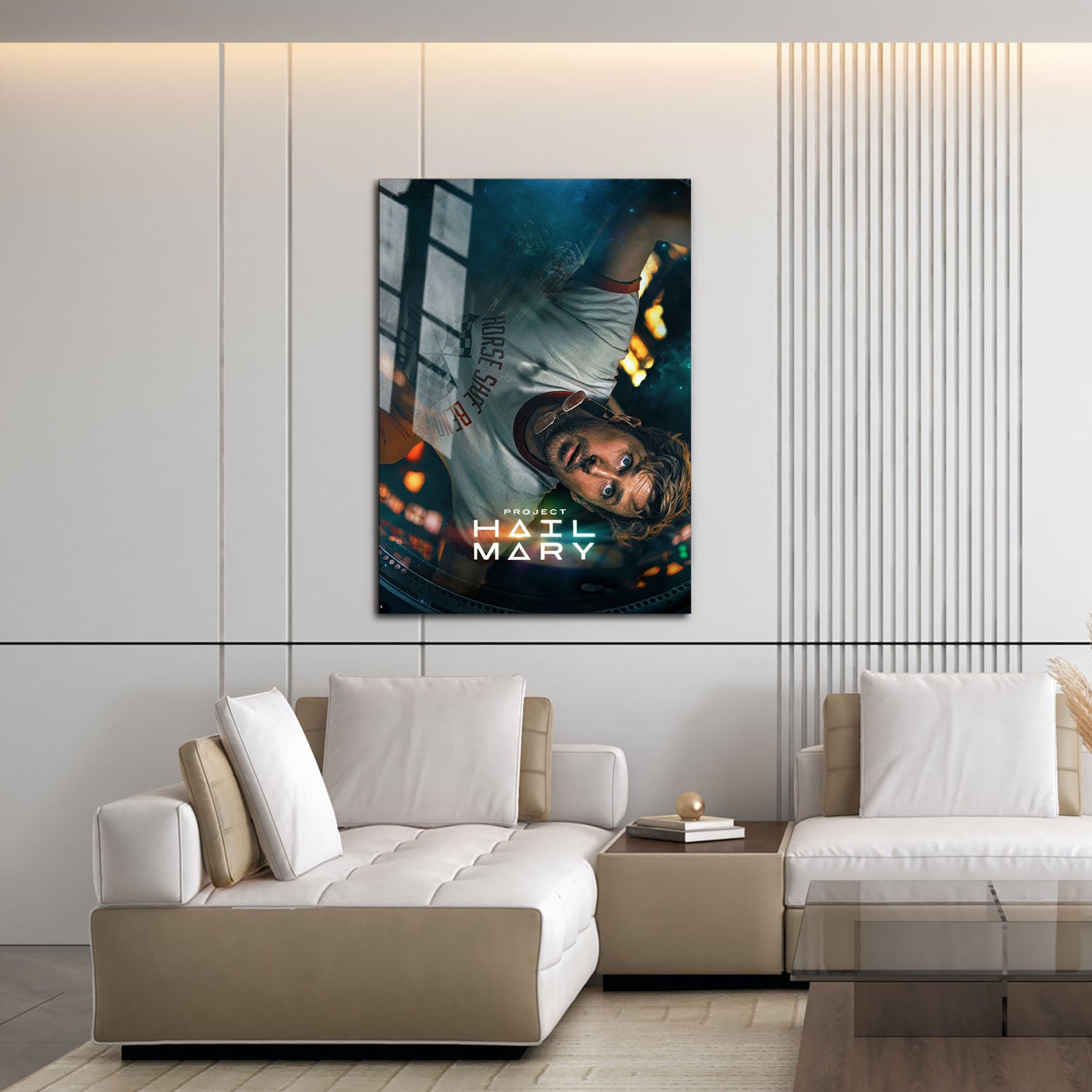 Flex Designs Metal Poster Project Hail Mary 16 x 24" Home Goods - Movie 2026 Movie Metal Poster