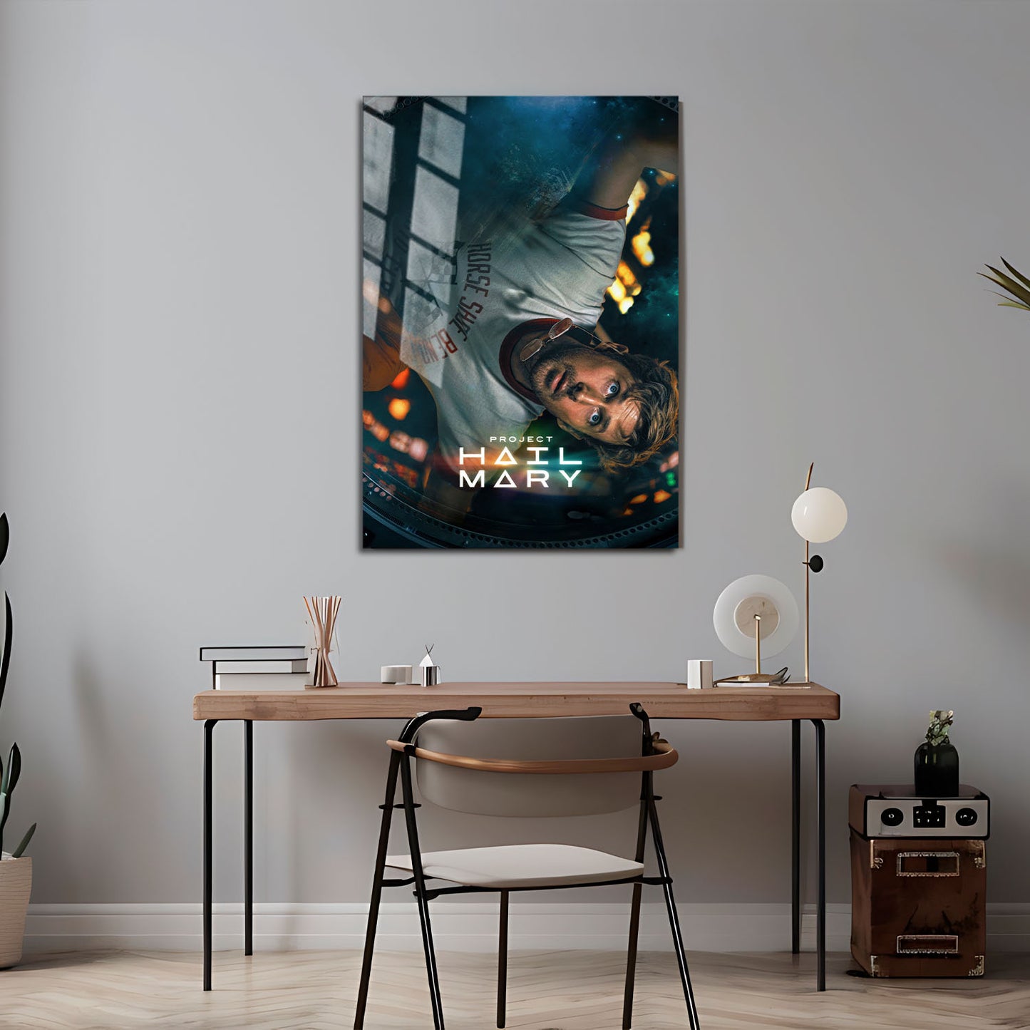Flex Designs Metal Poster Project Hail Mary 5 x 7" Home Goods - Movie 2026 Movie Metal Poster