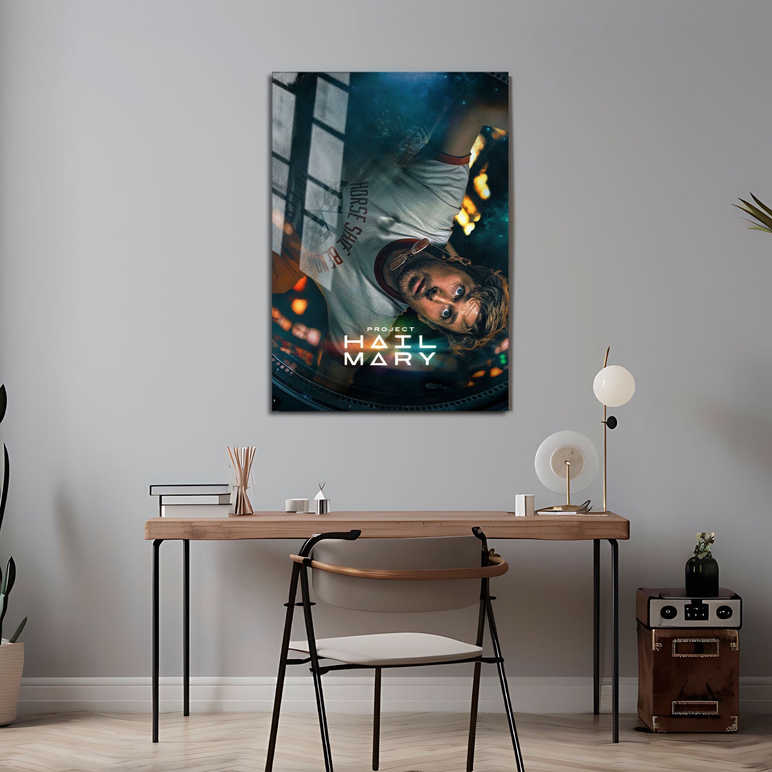 Flex Designs Metal Poster Project Hail Mary 5 x 7" Home Goods - Movie 2026 Movie Metal Poster