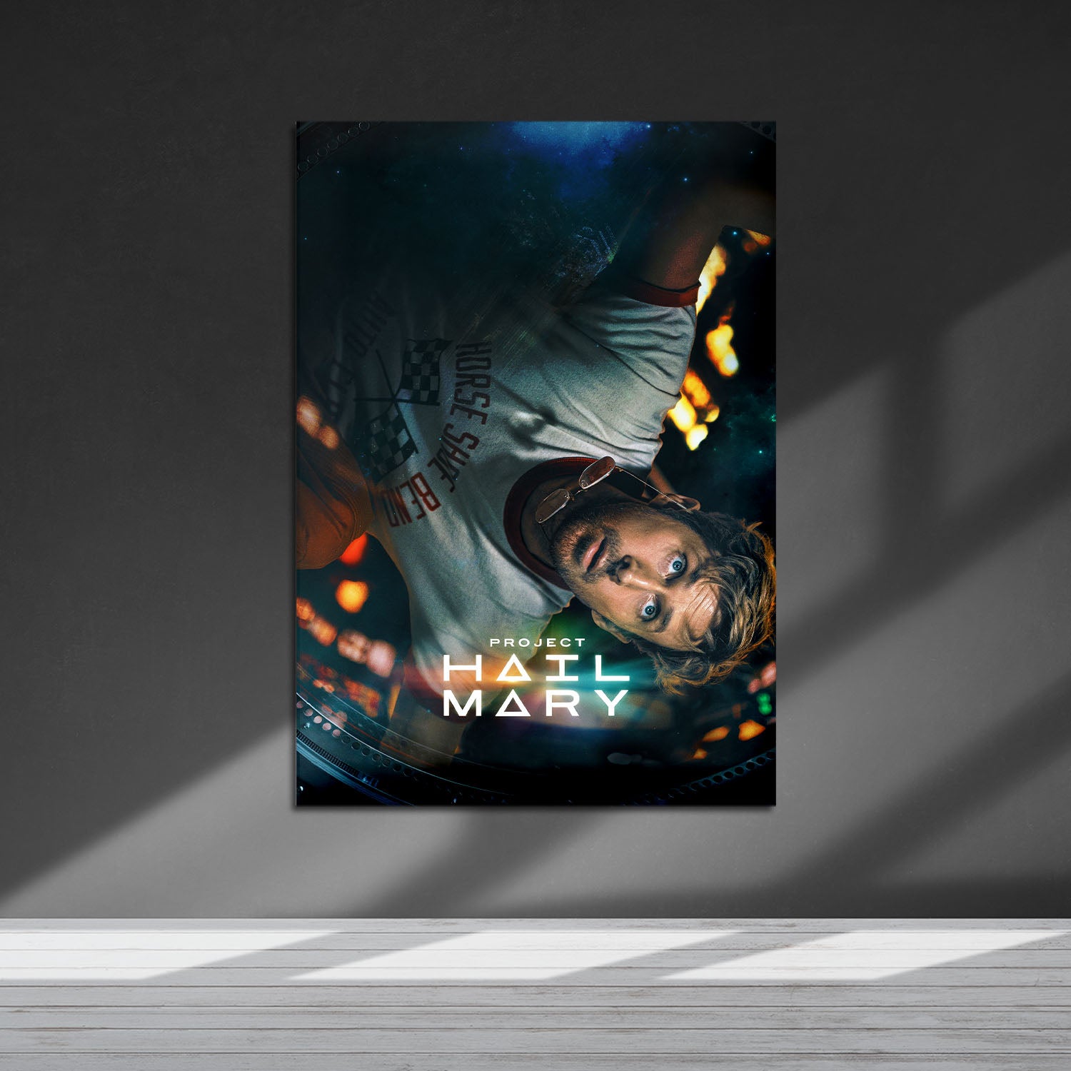 Flex Designs Metal Poster Project Hail Mary 5 x 7" Home Goods - Movie 2026 Movie Metal Poster