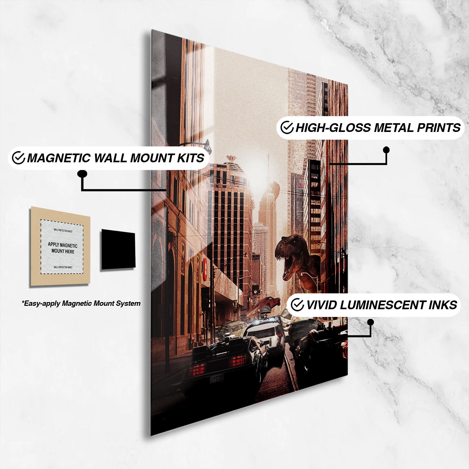 Flex Designs Metal Poster Ready Player One Cartoon 16 x 24" Home Goods - Movie 2018 Movie Metal Poster