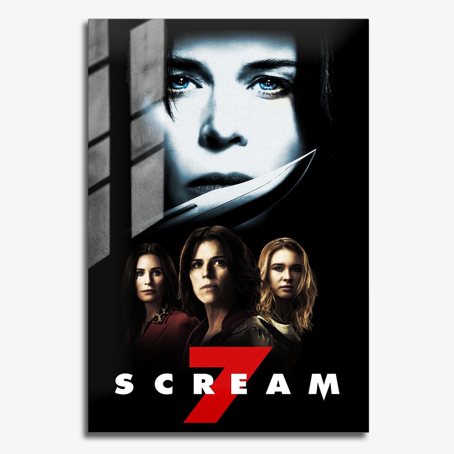 Flex Designs Metal Poster Scream 7 Alternate 11 x 17" Home Goods - Movie 2026 Movie Metal Poster