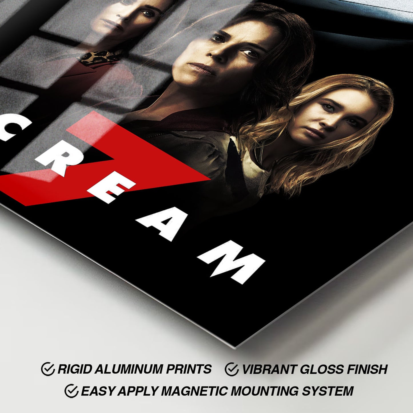 Flex Designs Metal Poster Scream 7 Alternate 11 x 17" Home Goods - Movie 2026 Movie Metal Poster