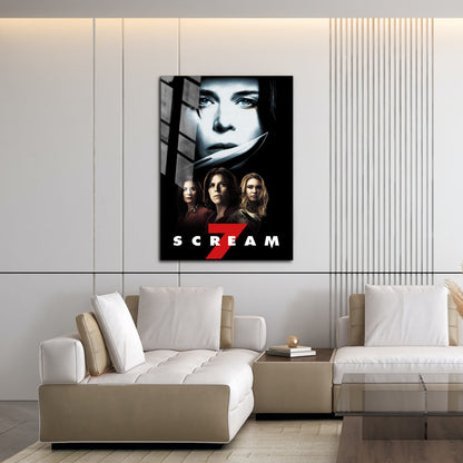 Flex Designs Metal Poster Scream 7 Alternate 16 x 24" Home Goods - Movie 2026 Movie Metal Poster