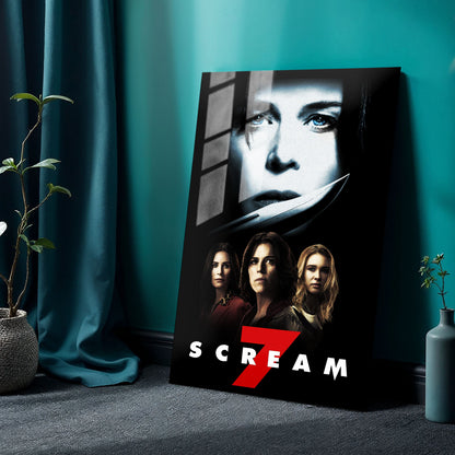Flex Designs Metal Poster Scream 7 Alternate 24 x 36" Home Goods - Movie 2026 Movie Metal Poster