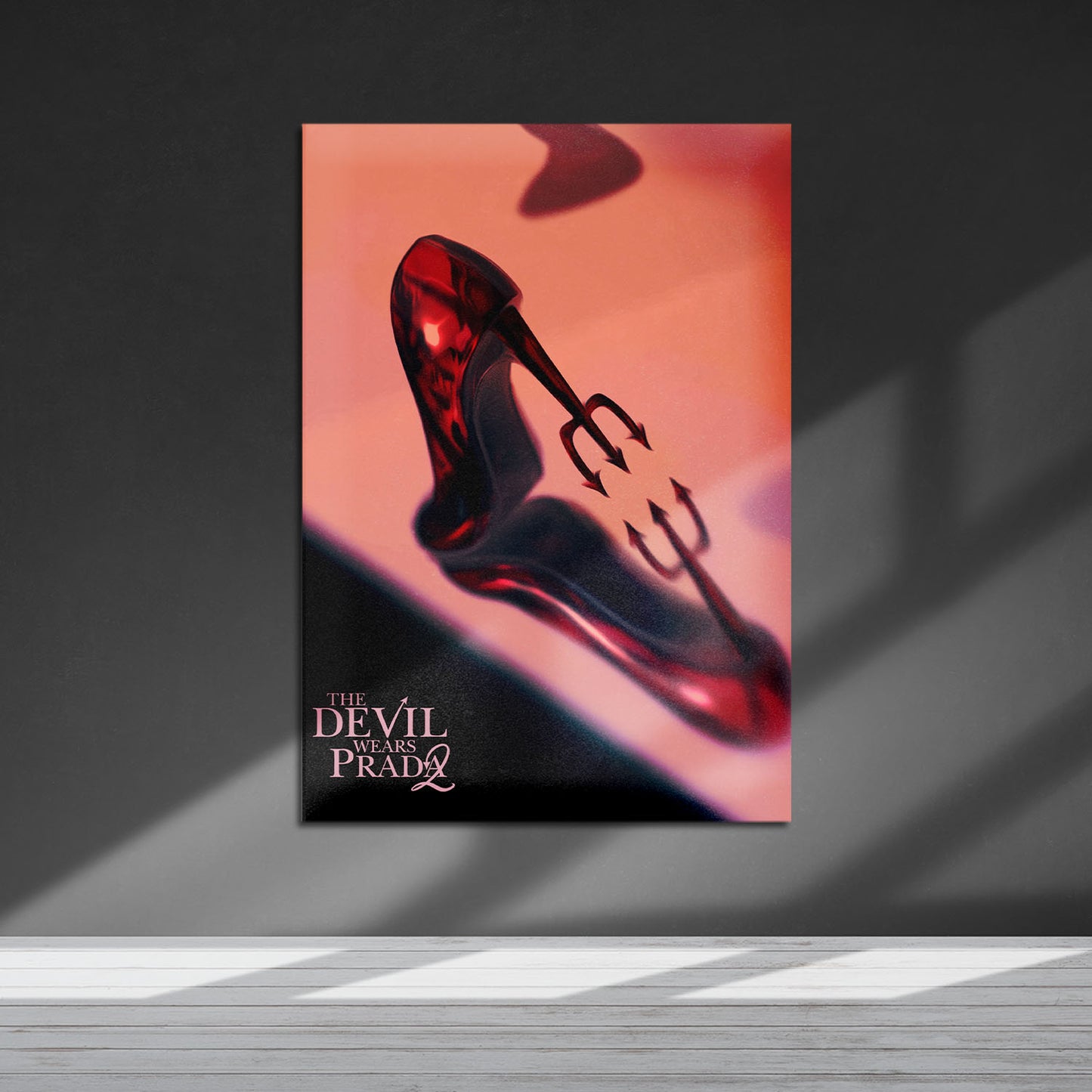 Flex Designs Metal Poster The Devil Wears Prada 2 Cartoon 5 x 7" Home Goods - Movie 2026 Movie Metal Poster