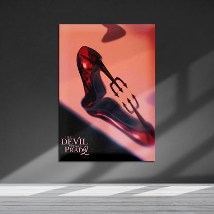 Flex Designs Metal Poster The Devil Wears Prada 2 Cartoon 5 x 7" Home Goods - Movie 2026 Movie Metal Poster