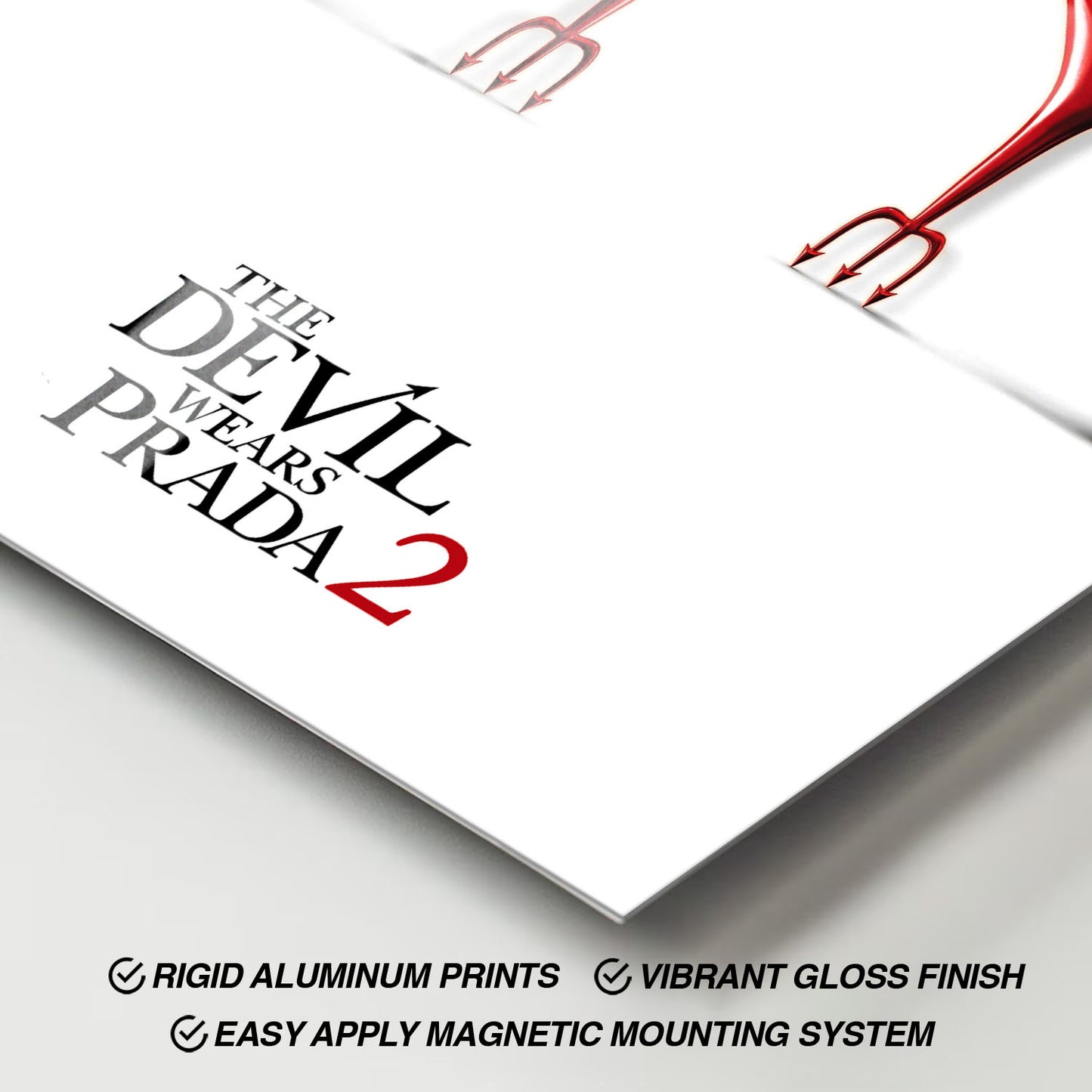 Flex Designs Metal Poster The Devil Wears Prada 2 11 x 17" Home Goods - Movie 2026 Movie Metal Poster