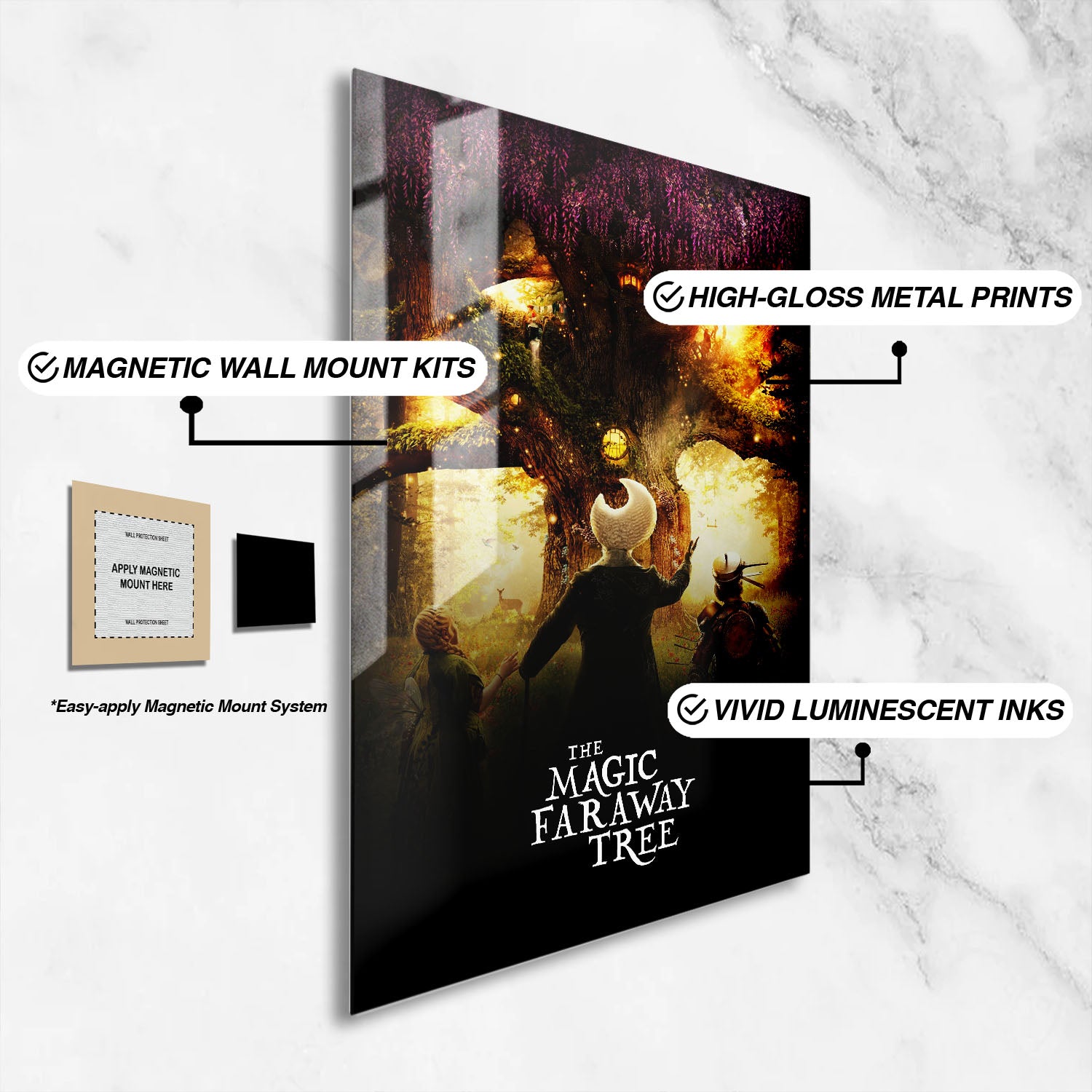 Flex Designs Metal Poster The Magic Faraway Tree 16 x 24" Home Goods - Movie 2026 Movie Metal Poster