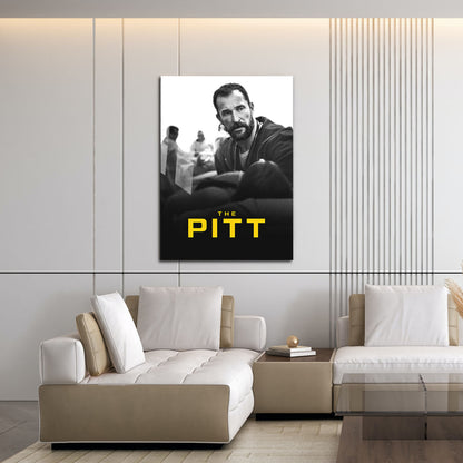 Flex Designs Metal Poster The Pitt Theatrical 16 x 24" Home Goods - Movie 2025 Movie Metal Poster