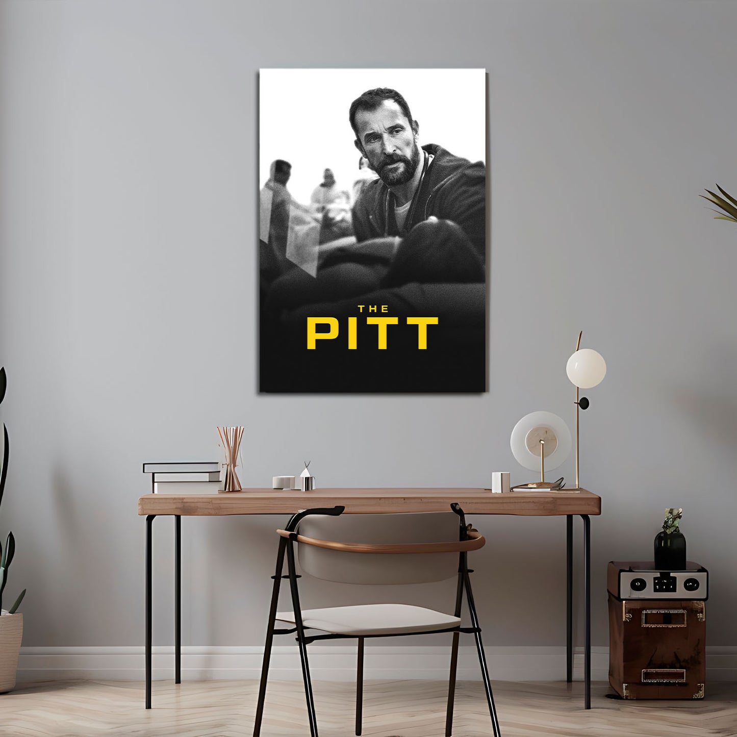 Flex Designs Metal Poster The Pitt Theatrical 5 x 7" Home Goods - Movie 2025 Movie Metal Poster
