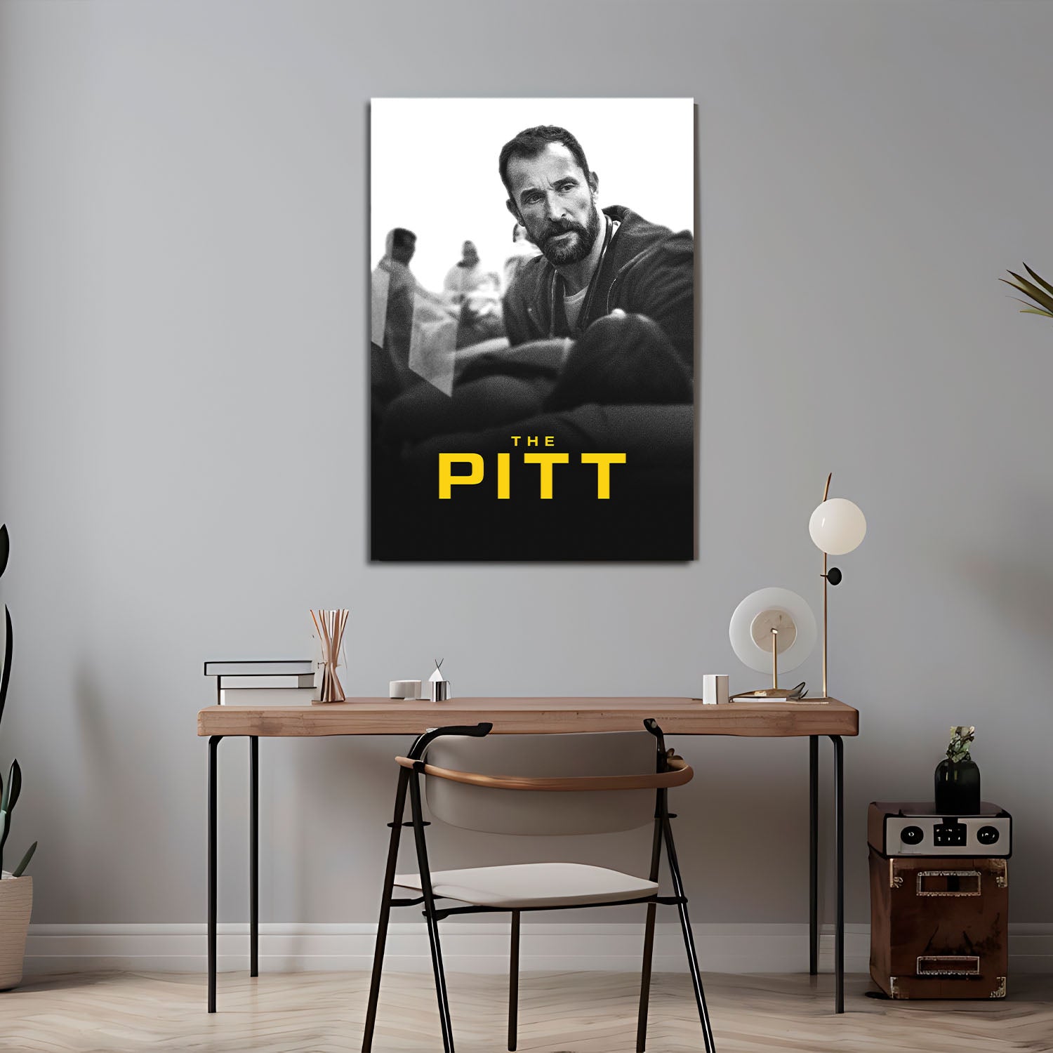 Flex Designs Metal Poster The Pitt Theatrical 5 x 7" Home Goods - Movie 2025 Movie Metal Poster