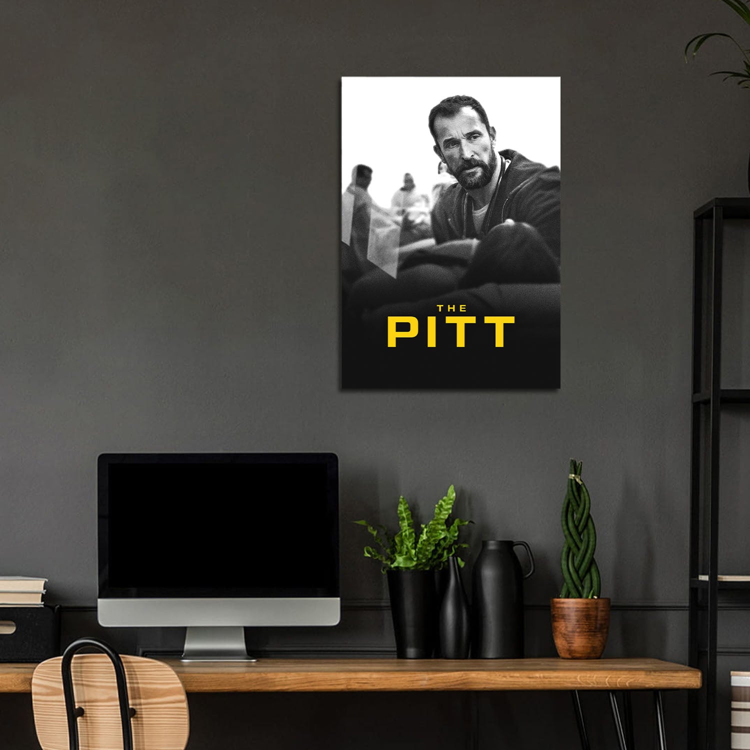 Flex Designs Metal Poster The Pitt Theatrical 24 x 36" Home Goods - Movie 2025 Movie Metal Poster