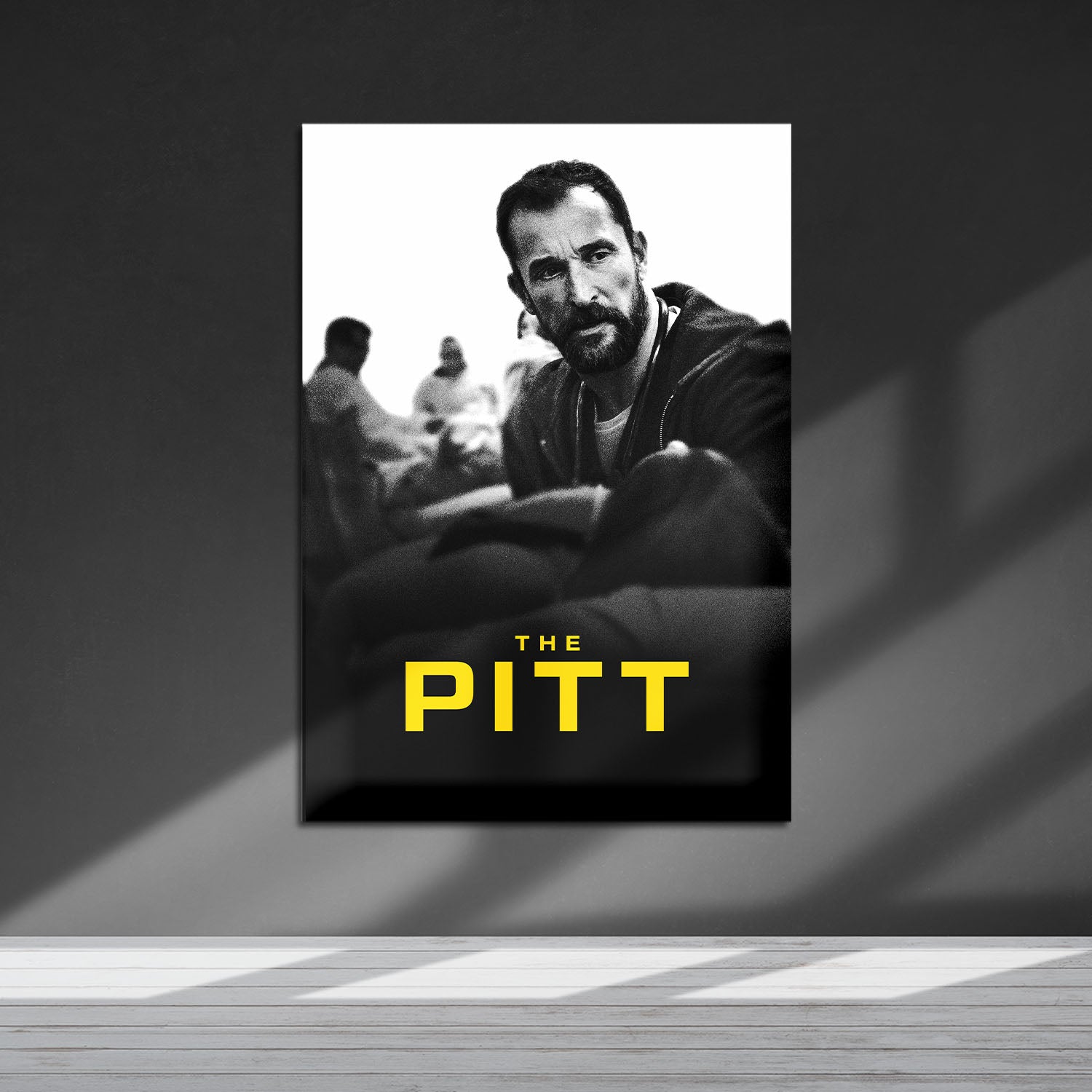 Flex Designs Metal Poster The Pitt Theatrical 5 x 7" Home Goods - Movie 2025 Movie Metal Poster