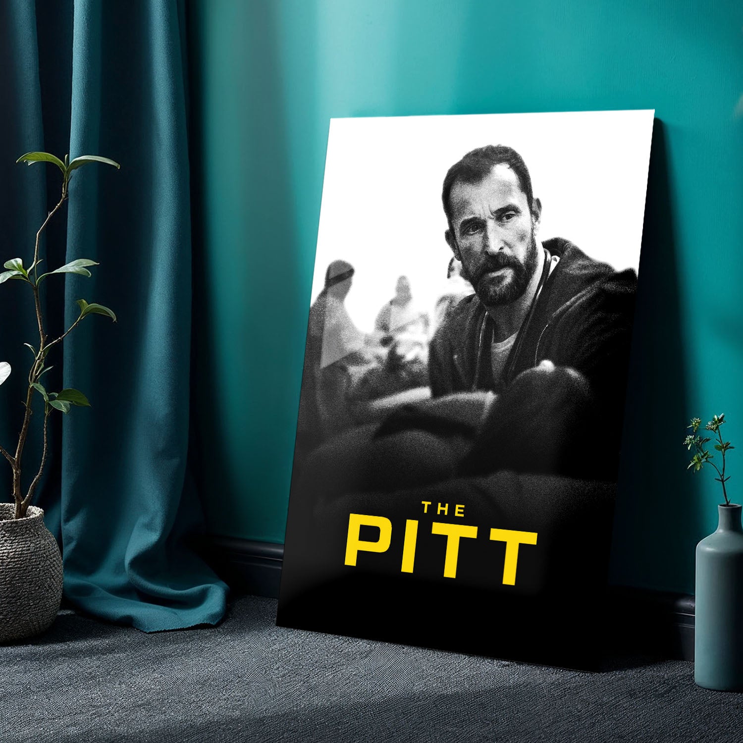 Flex Designs Metal Poster The Pitt Theatrical 24 x 36" Home Goods - Movie 2025 Movie Metal Poster