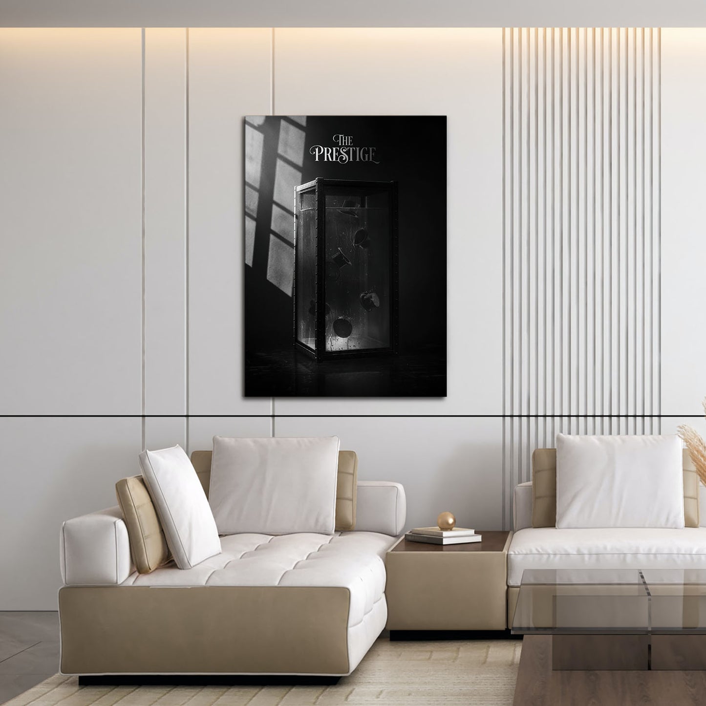 Flex Designs Metal Poster The Prestige Simple 16 x 24" Home Goods - Movie 2006 Movie Metal Poster