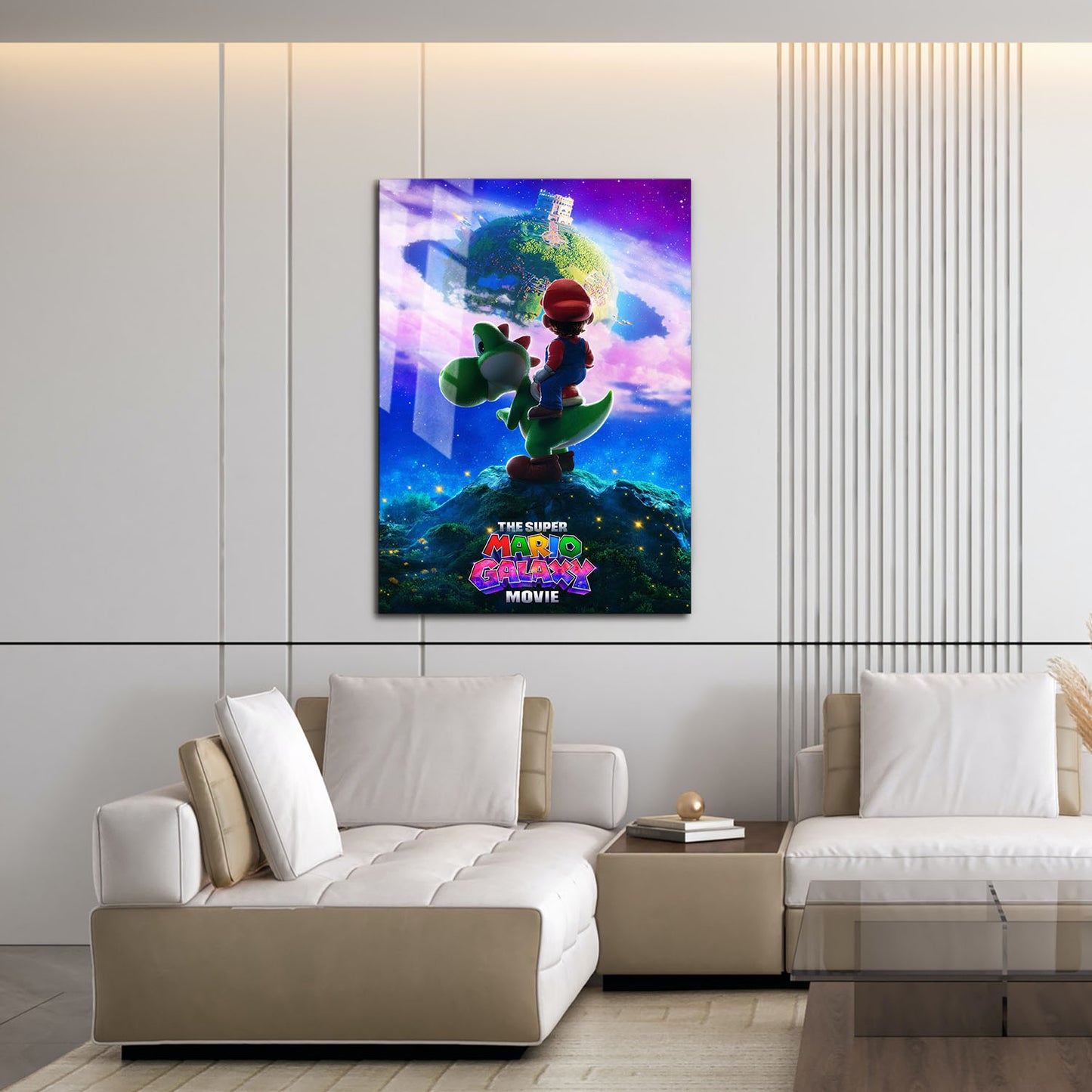 Flex Designs Metal Poster The Super Mario Galaxy Movie Cinematic 16 x 24" Home Goods - Movie 2026 Movie Metal Poster